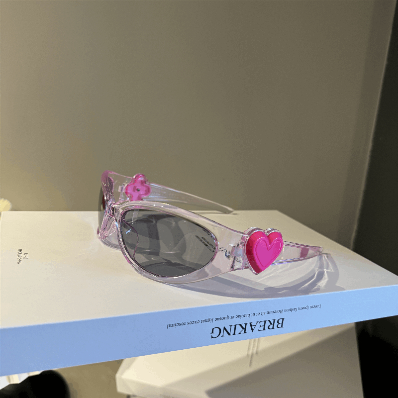 Retro Jelly Pink Cycling Glass - Photography Style のレビューと価格