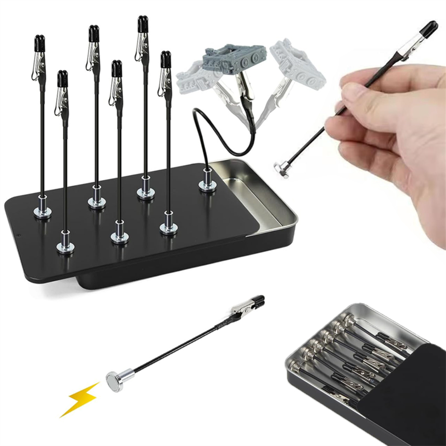 5-50PCS Magnetic Alligator Cli - Photography Quiz のレビューと価格