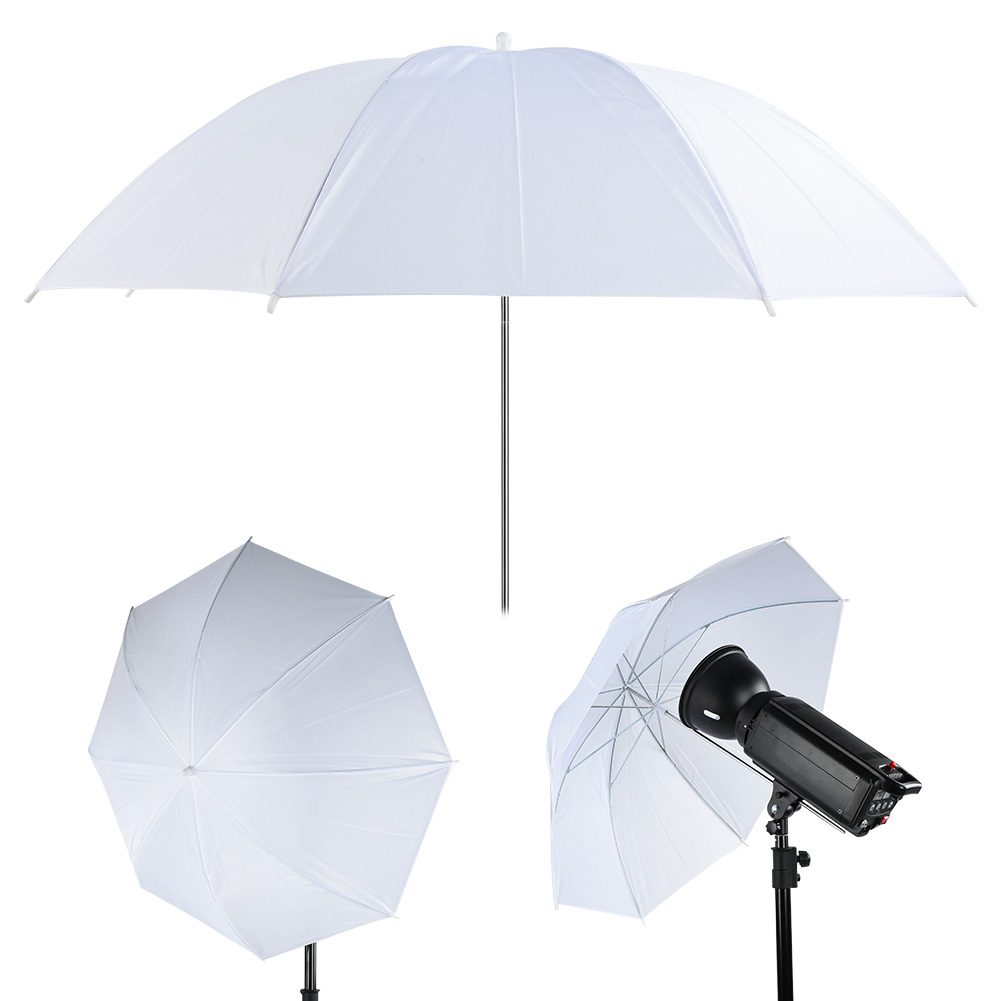 33 Inch Translucent White Soft - Photography Umbrella Diffuser のレビューと価格