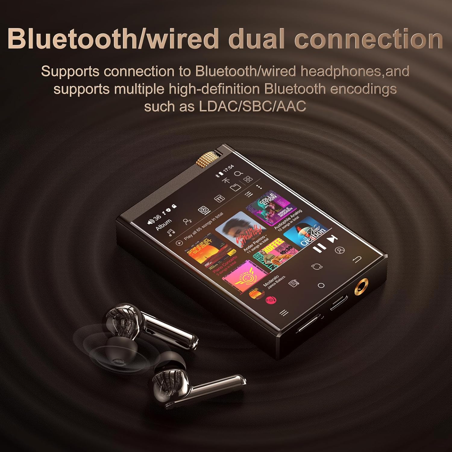 Hi-Fi MP3 Player with Bluetoot - Photography History のレビューと価格