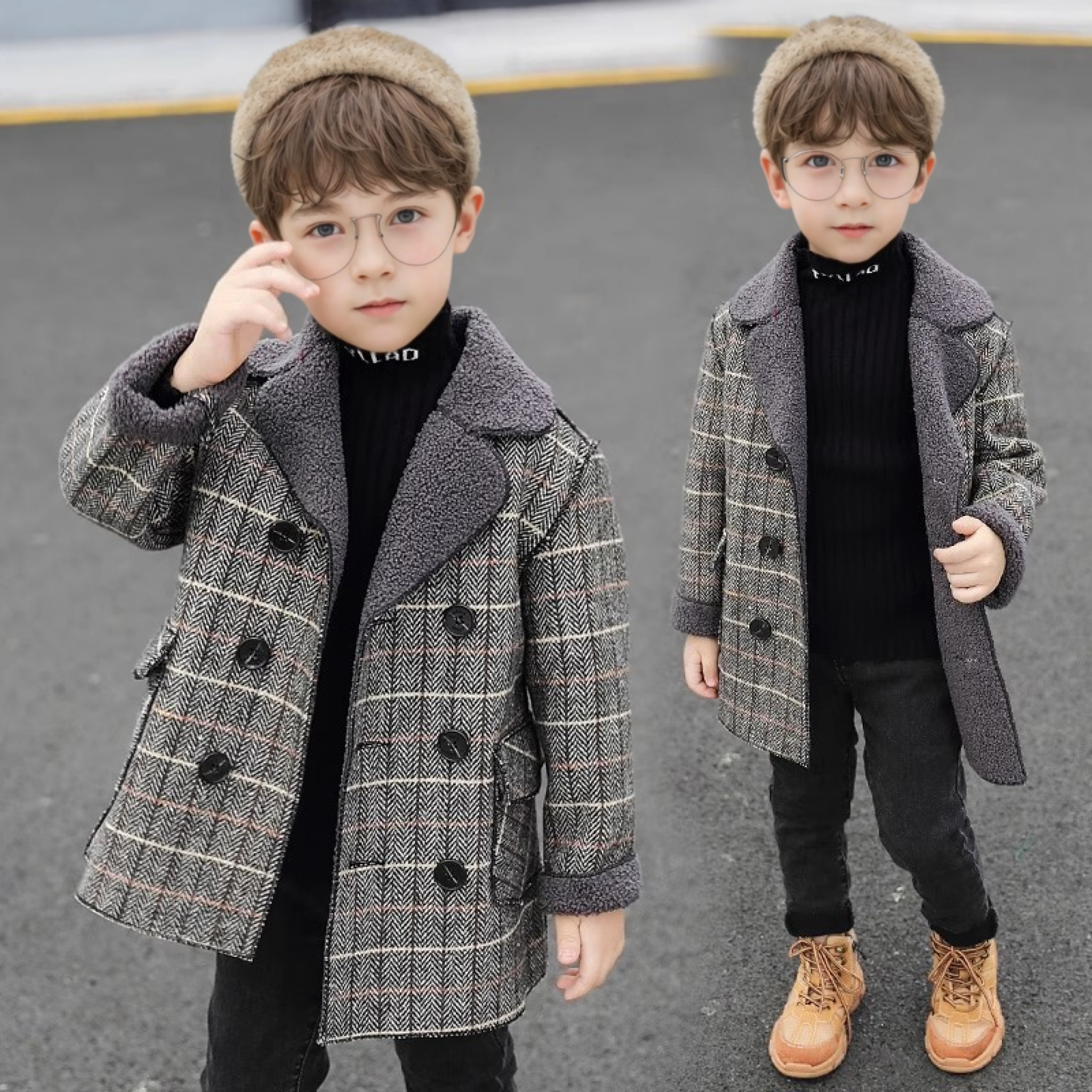 Little Boys Winter Thick Warm  - Photography Jacket のレビューと価格