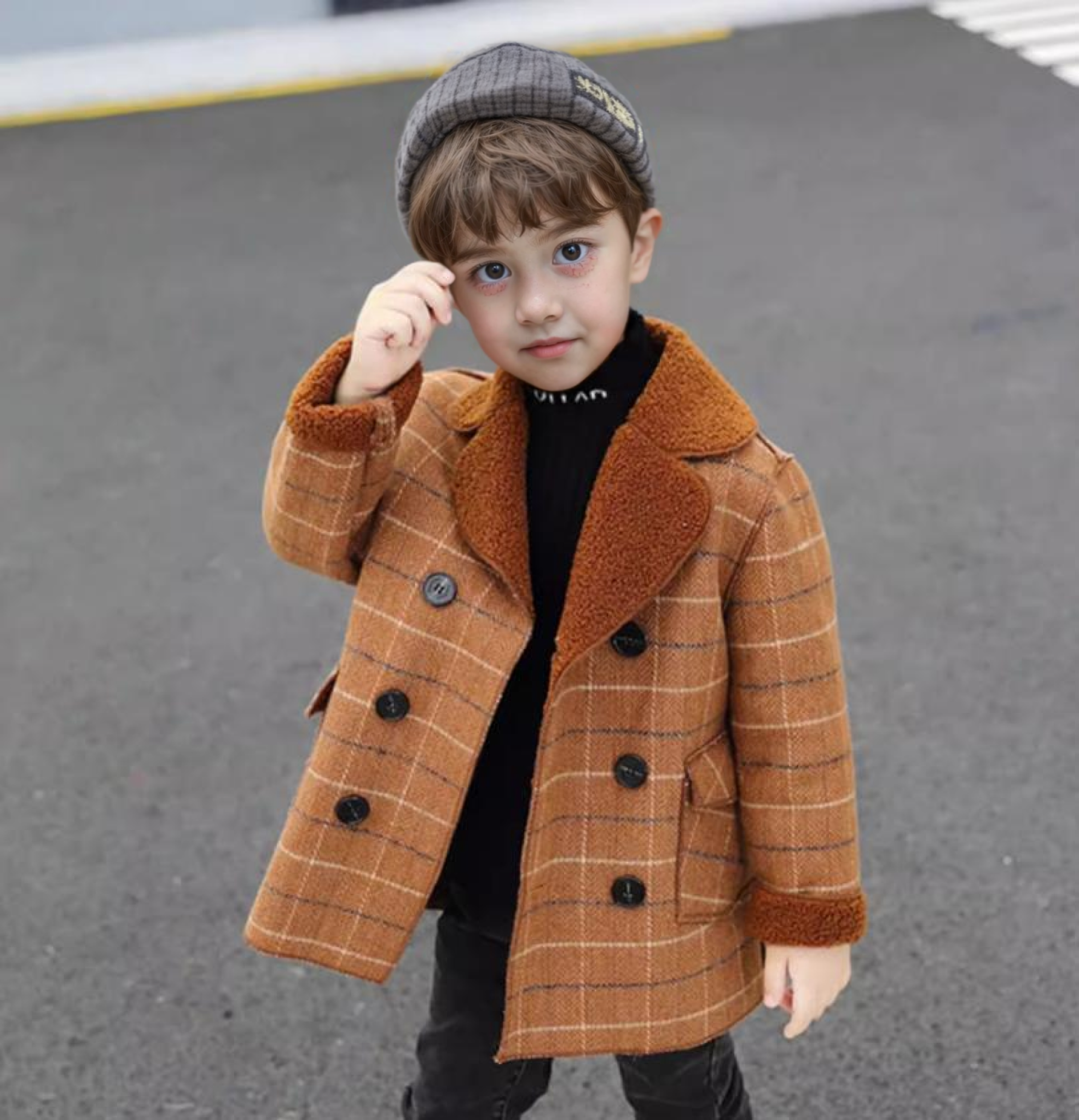 Little Boys Winter Thick Warm  - Photography Jacket のレビューと価格