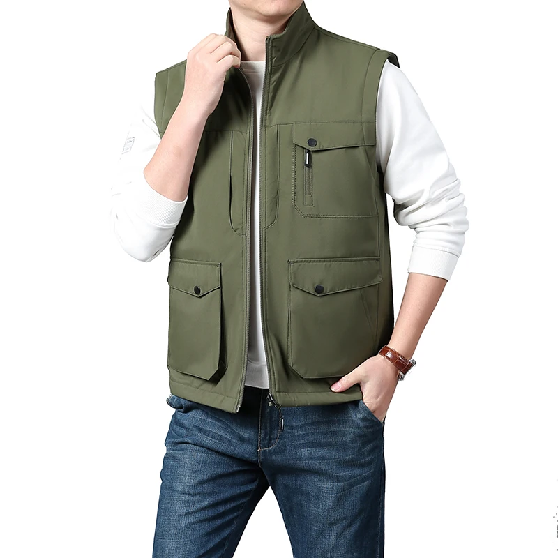 double side wear Men's vest fl - Photography Jacket のレビューと価格