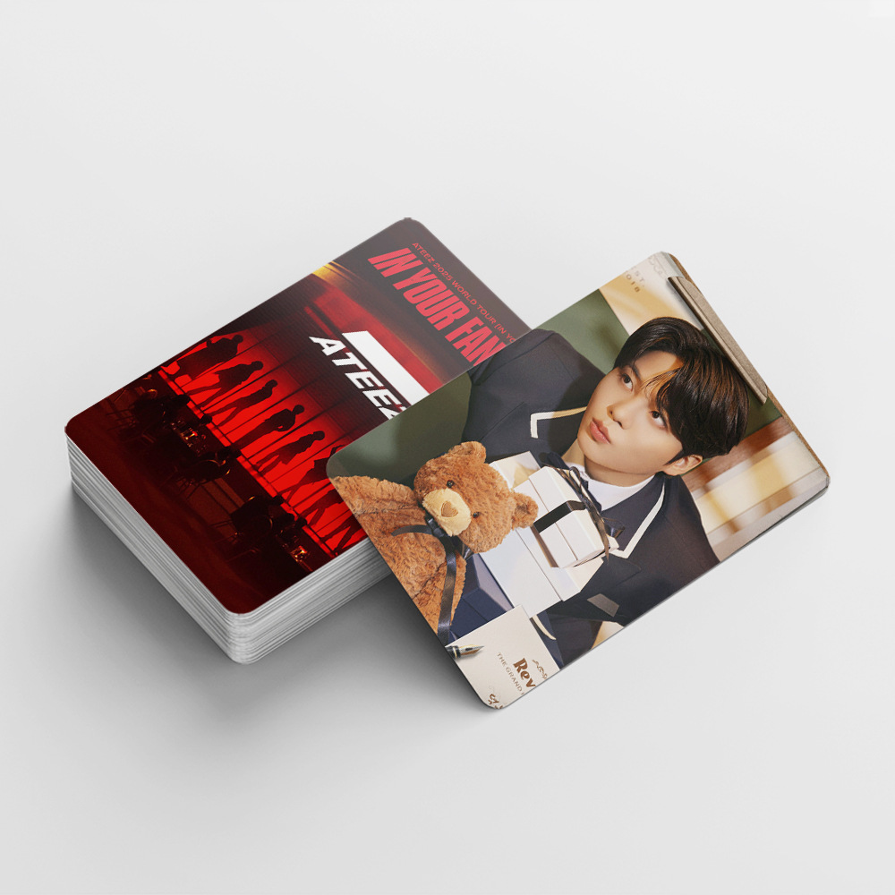 92pcs Kpop ATEEZ  Lomo Cards a - Photography History のレビューと価格